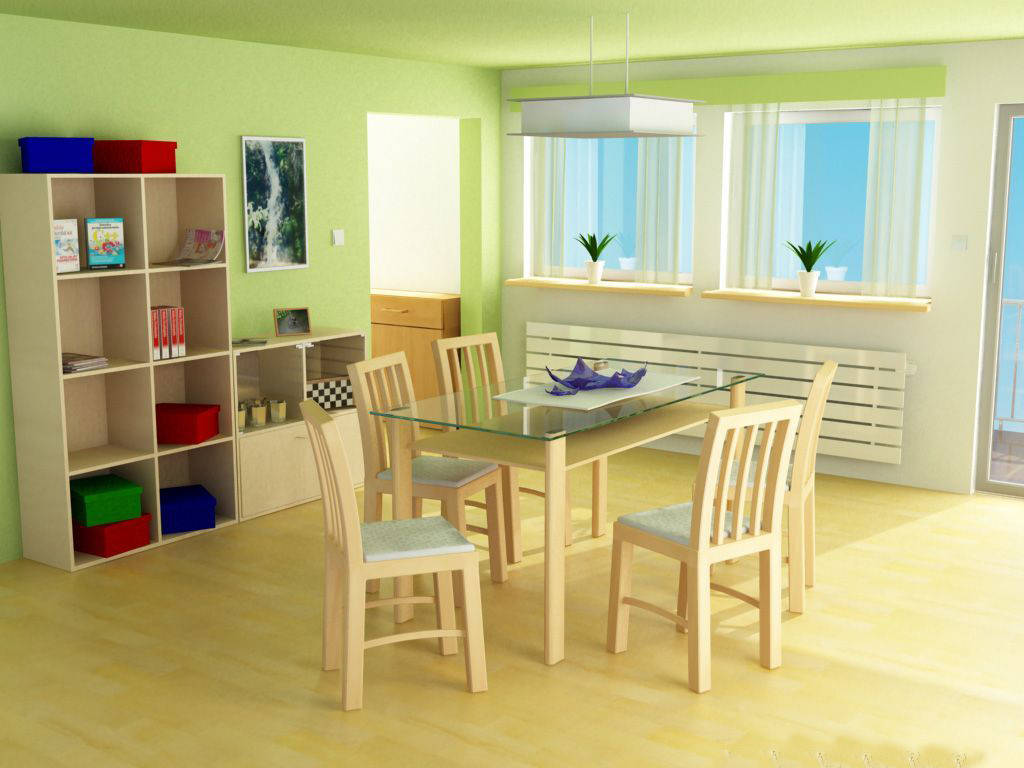 壁纸局部拼贴法+让你装出花样家