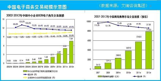2008-2009年中国电子商务呈现井喷发展势头 