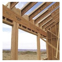 優質單板層積材楊木LVL房屋建筑用板材