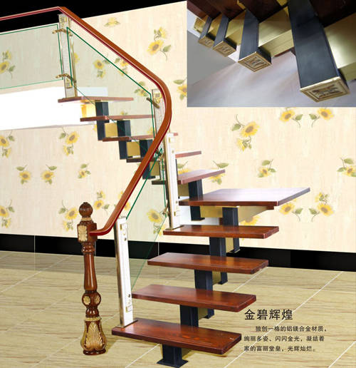 南京楼梯-南京玻璃楼梯-盛发楼梯5