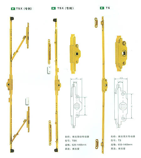 浙江力兴塑窗配件 川信塑钢物资-门窗传动器   1/1张            点击