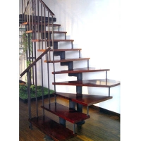 現代大力樓梯-鋼木樓梯