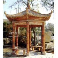 中式石亭