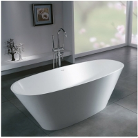 獨立式豪華Solid Surface現代時尚浴缸