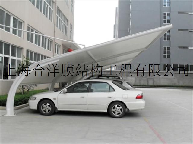 上海/供应车棚膜结构车棚承接膜结构车棚安装工程...