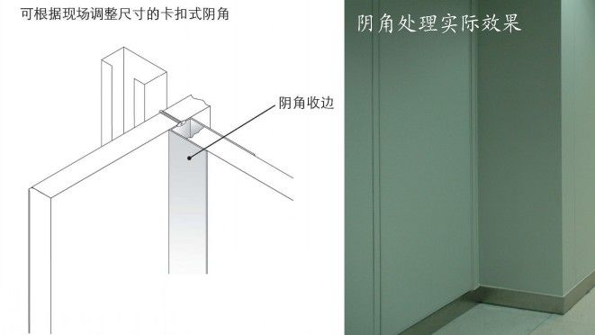 抗静电机房彩钢板防火隔音可定制兴铁库板系列彩钢机房专用墙板