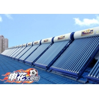 上海申花太陽能熱水器工程