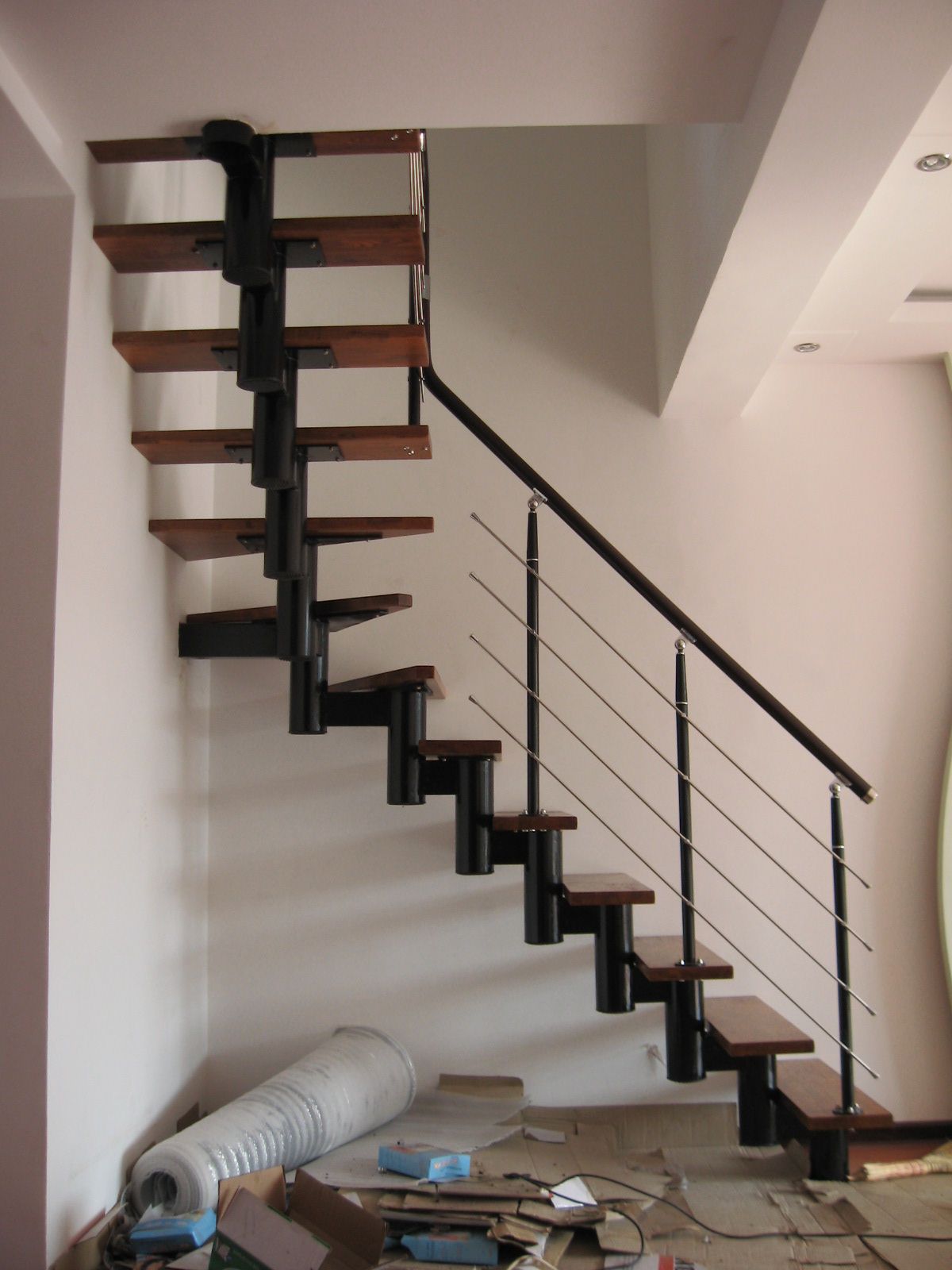 中式别墅楼梯装修设计效果图大全 – 设计本装修效果图