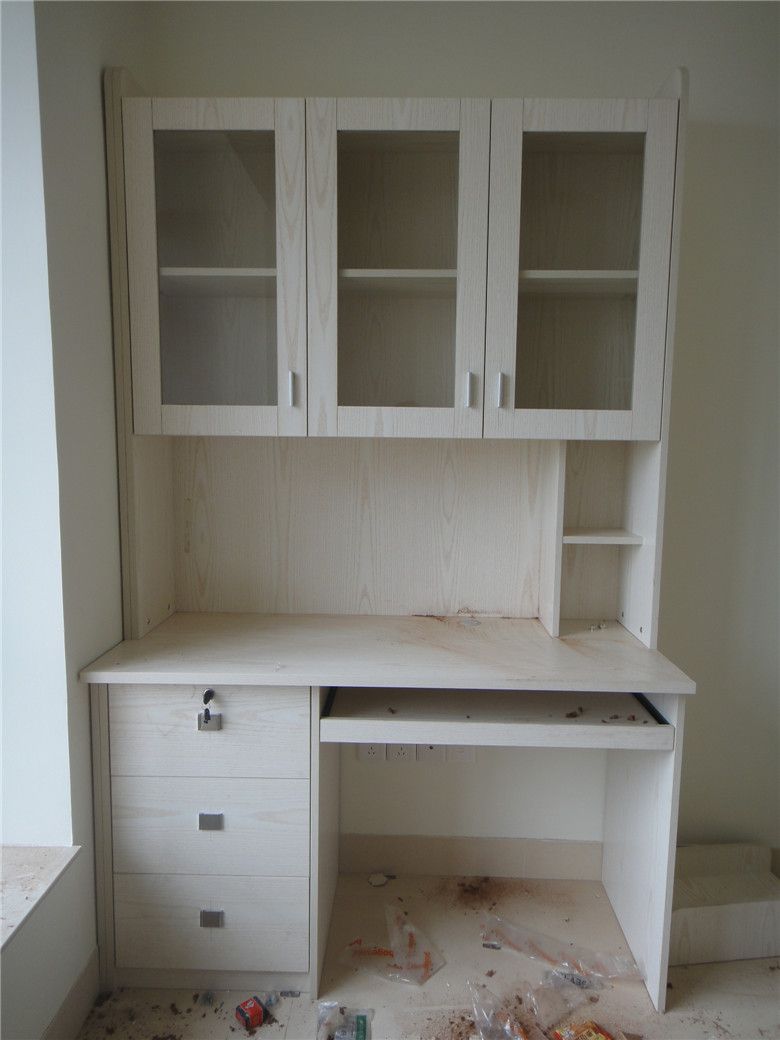 广东家具定做 书桌书柜 儿童书柜 实木组合书柜
