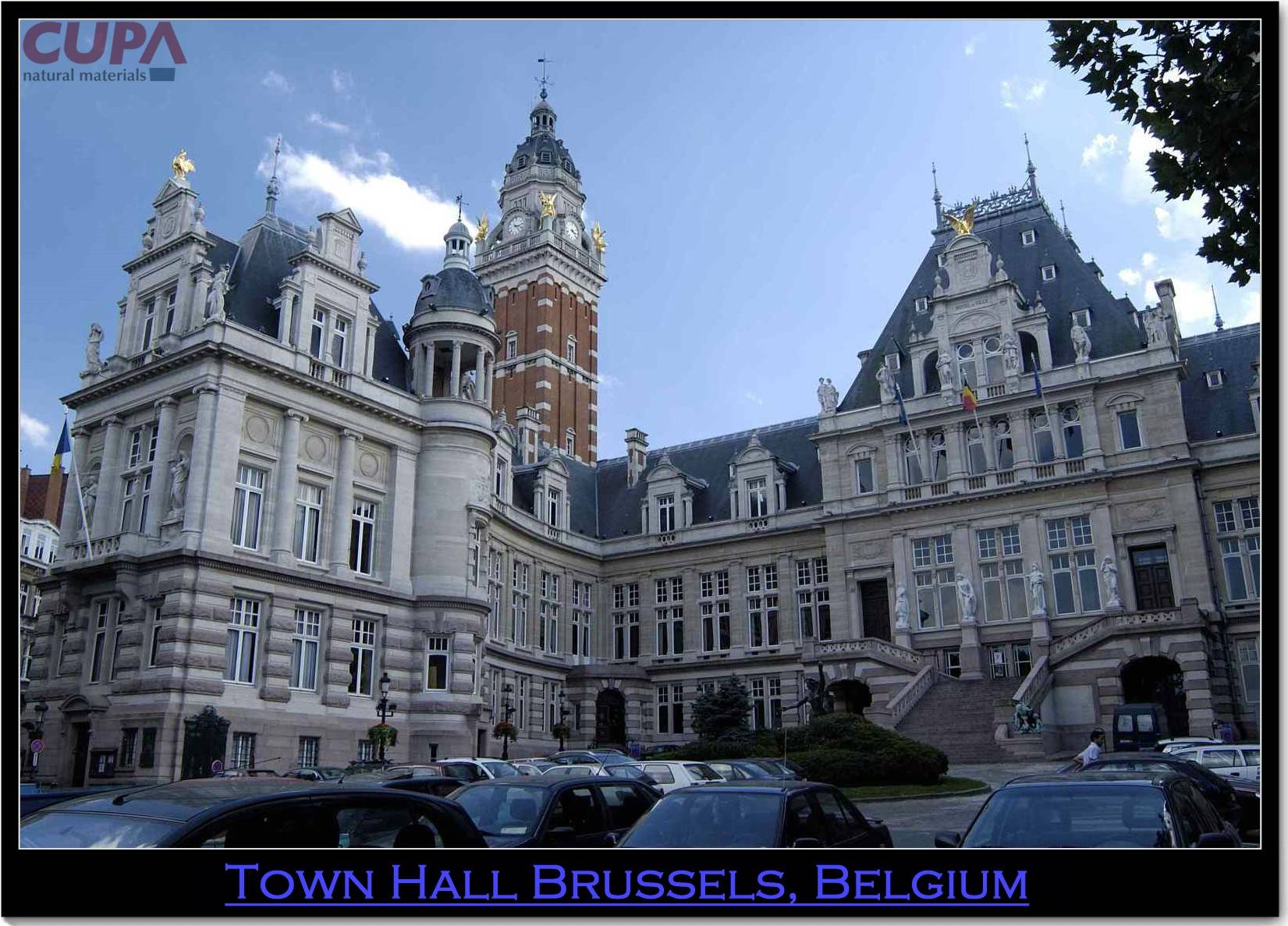 比利时首都布鲁塞尔的市政厅