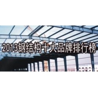 2013中国钢结构十大品牌排行榜