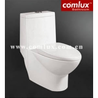 Siphonic	One piece toilet